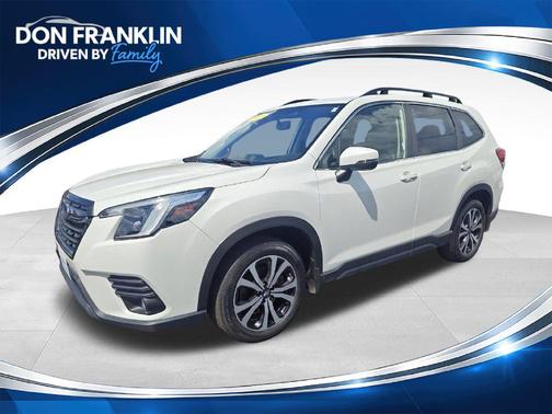 Crystal White Pearl 2023 Subaru Forester Limited