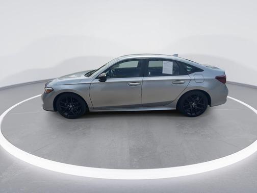 Solar Silver Metallic 2025 Honda Civic Sport