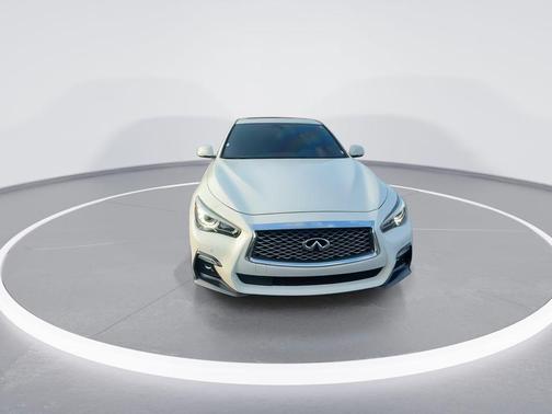 Pure White 2022 INFINITI Q50 3.0t SENSORY