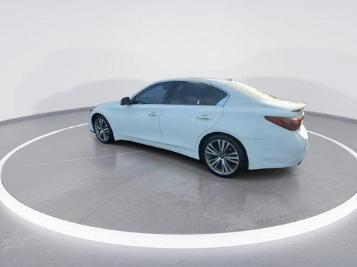 Pure White 2022 INFINITI Q50 3.0t SENSORY