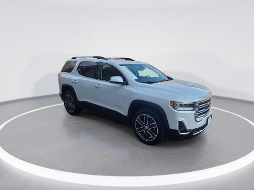 White Frost Tricoat 2023 GMC Acadia FWD SLT