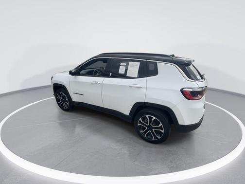 Bright White Clearcoat 2023 Jeep Compass Limited