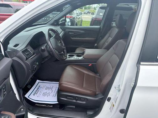 Platinum White Pearl 2025 Honda Ridgeline RTL