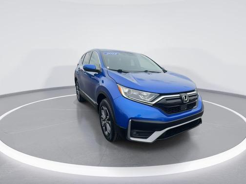 Blue 2022 Honda CR-V AWD EX