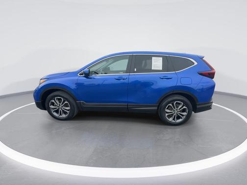 Blue 2022 Honda CR-V AWD EX