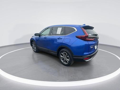 Blue 2022 Honda CR-V AWD EX