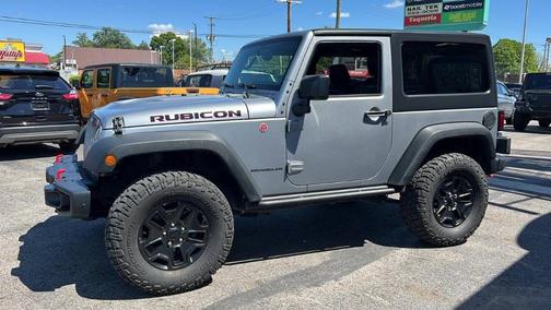 Silver 2016 Jeep Wrangler Rubicon