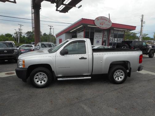 Silver 2010 Chevrolet Silverado 1500 Work Truck