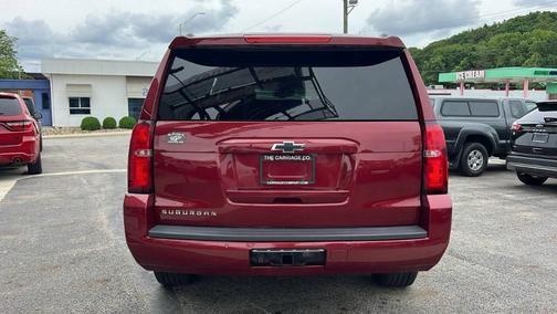 Burgundy 2017 Chevrolet Suburban LT