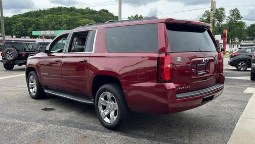 Burgundy 2017 Chevrolet Suburban LT
