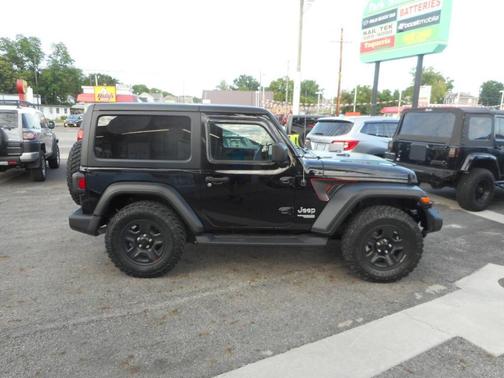 Black 2021 Jeep Wrangler Sport