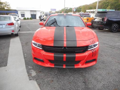 Orange 2017 Dodge Charger SXT