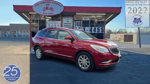 Burgundy 2014 Buick Enclave Premium