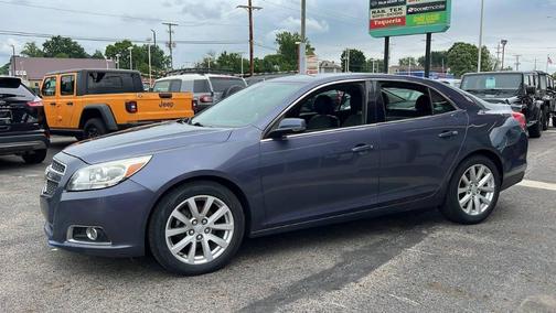 Gray 2013 Chevrolet Malibu 2LT
