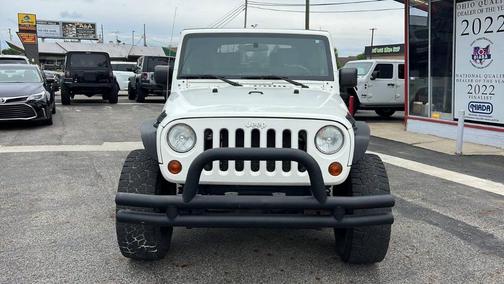 White 2010 Jeep Wrangler Sport