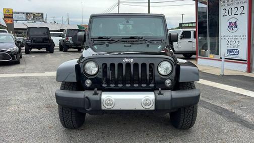 Black 2015 Jeep Wrangler Unlimited Sahara
