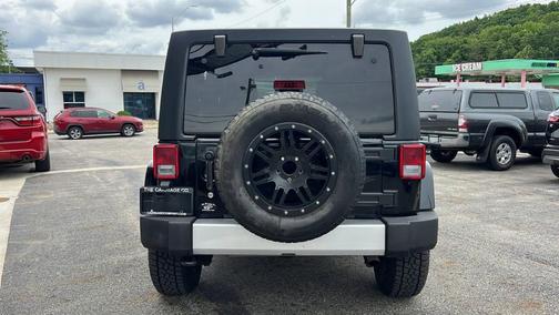 Black 2015 Jeep Wrangler Unlimited Sahara