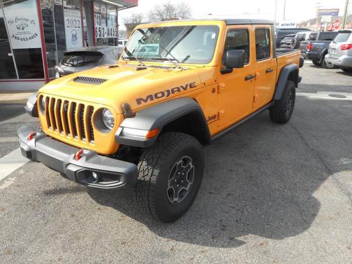 Orange 2021 Jeep Gladiator Mojave