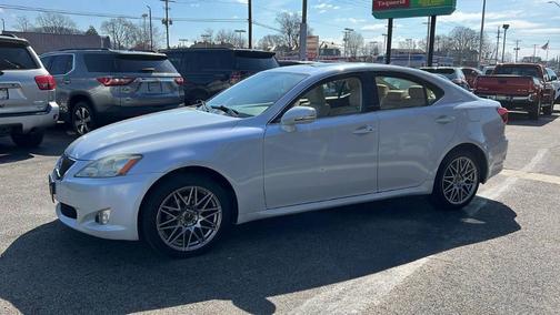 White 2009 Lexus IS 250