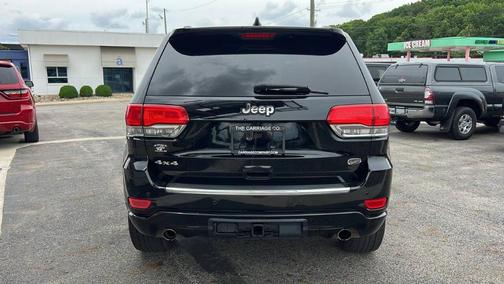 Black 2017 Jeep Grand Cherokee Overland