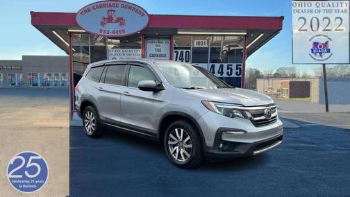 Silver 2021 Honda Pilot EX-L