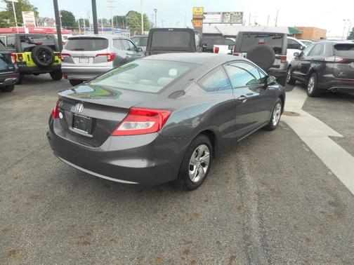 Gray 2013 Honda Civic LX