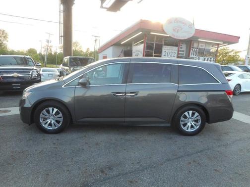 Gray 2014 Honda Odyssey EX-L