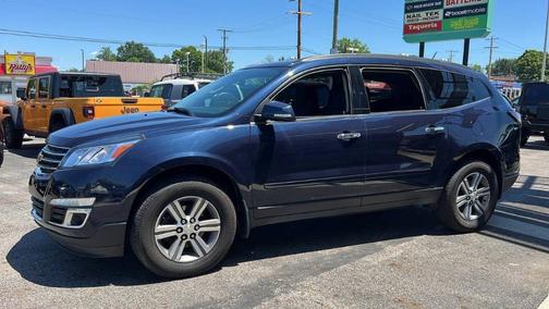 Blue 2017 Chevrolet Traverse 2LT