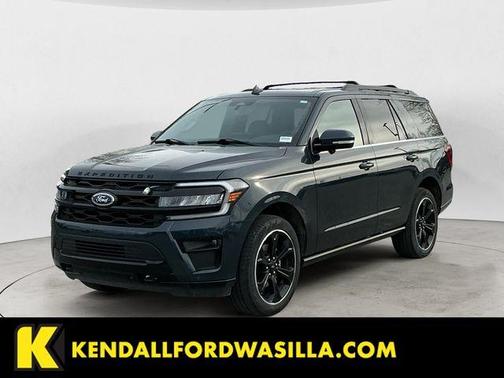 Blue Metallic 2024 Ford Expedition Limited