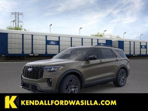 Gray 2026 Ford Explorer ST-Line