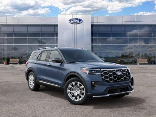 Vapor Blue 2027 Ford Explorer Platinum