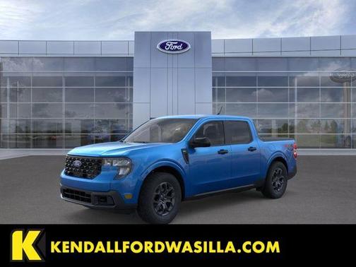 Blue 2026 Ford Maverick XLT