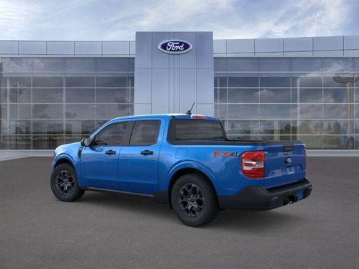 Blue 2026 Ford Maverick XLT