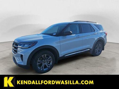White Metallic 2025 Ford Explorer Active