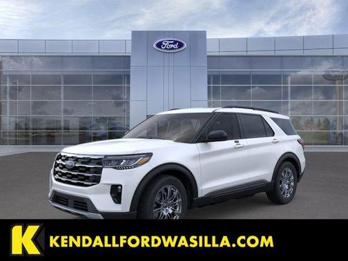 White Metallic 2026 Ford Explorer Active