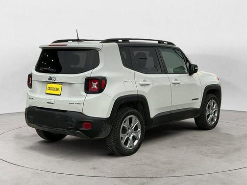 Alpine White Clearcoat 2023 Jeep Renegade Limited