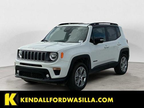 Alpine White Clearcoat 2023 Jeep Renegade Limited