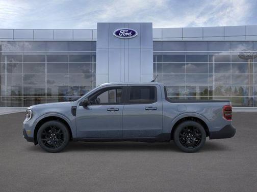 Azure Blue 2026 Ford Maverick Lariat