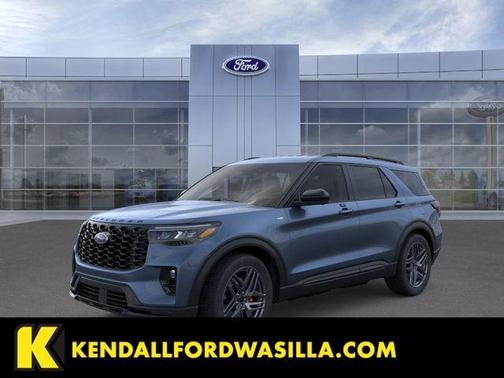 Blue 2026 Ford Explorer ST-Line
