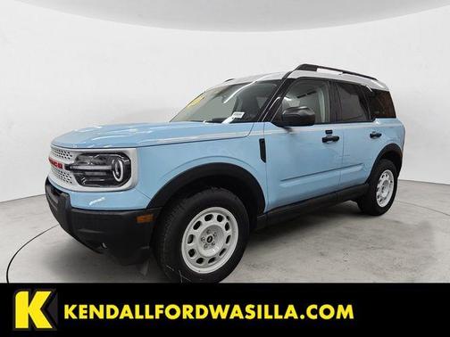 Blue 2025 Ford Bronco Sport Heritage