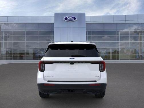 White Metallic 2026 Ford Explorer Active