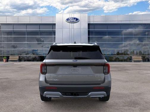 Gray Metallic 2026 Ford Explorer Platinum