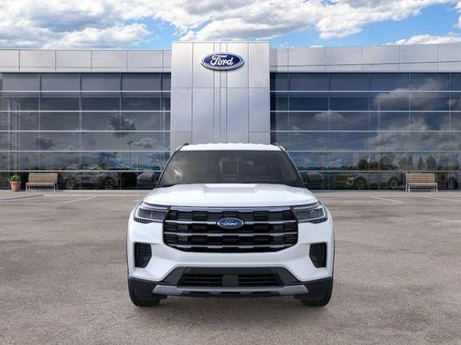 White Metallic 2026 Ford Explorer Active
