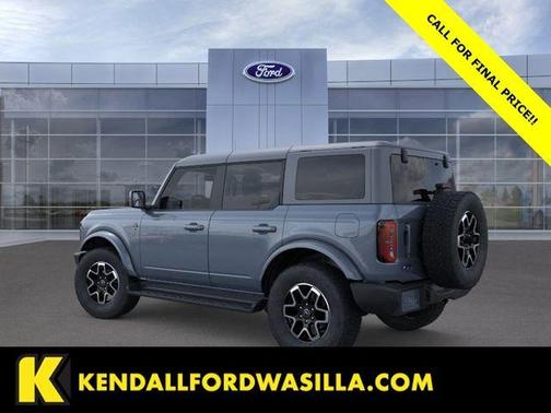 Azure Gray Metallic 2025 Ford Bronco Outer Banks
