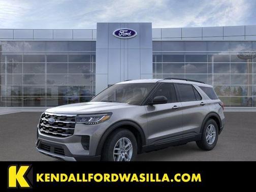 Gray 2026 Ford Explorer Active