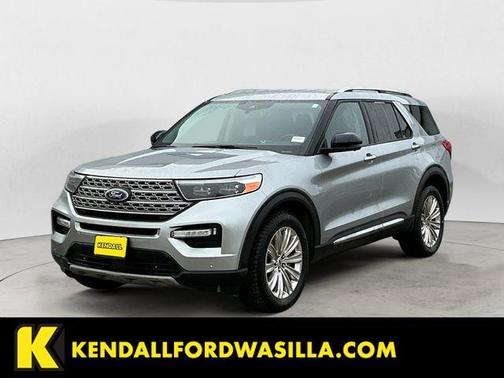 Silver Metallic 2021 Ford Explorer Limited