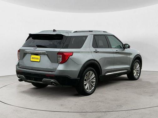 Silver Metallic 2021 Ford Explorer Limited