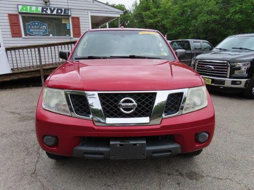 Red 2012 Nissan Frontier SV