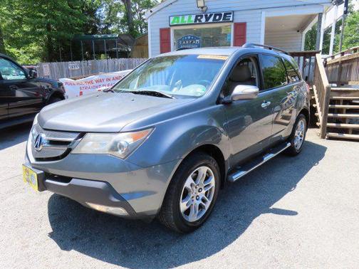 Sterling Gray Metallic 2009 Acura MDX Technology