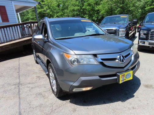 Sterling Gray Metallic 2009 Acura MDX Technology